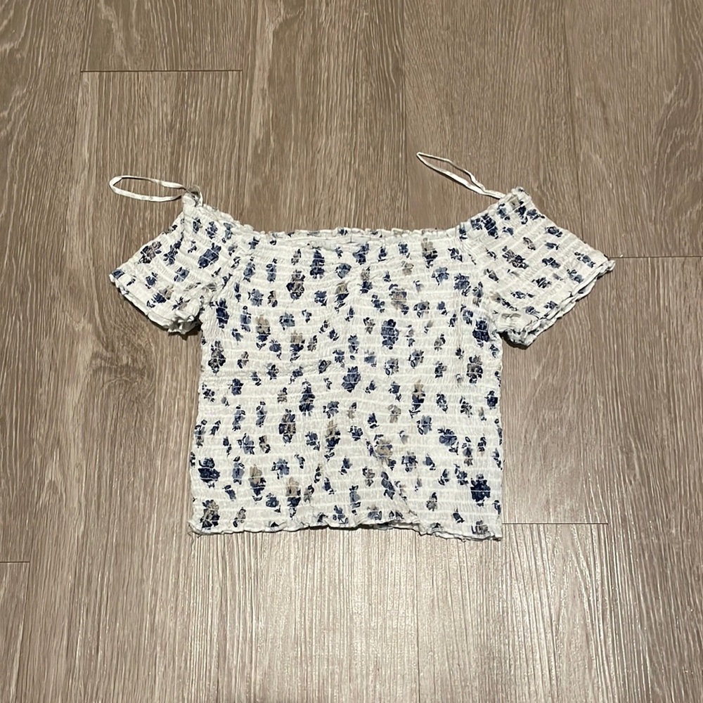 Urban Outfitters Stretchy Floral Crop